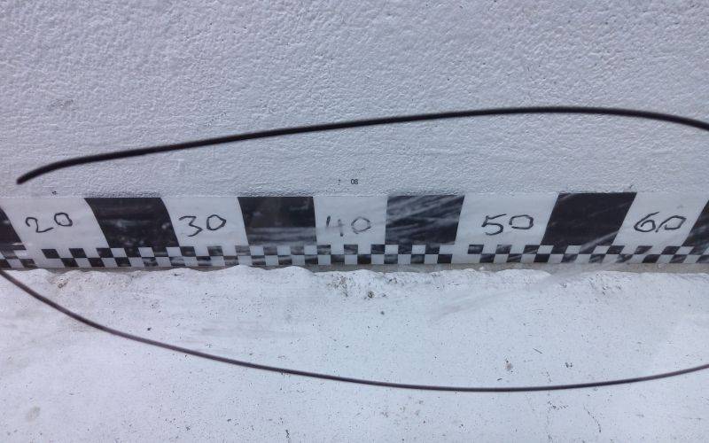 Стекло двери передней левой