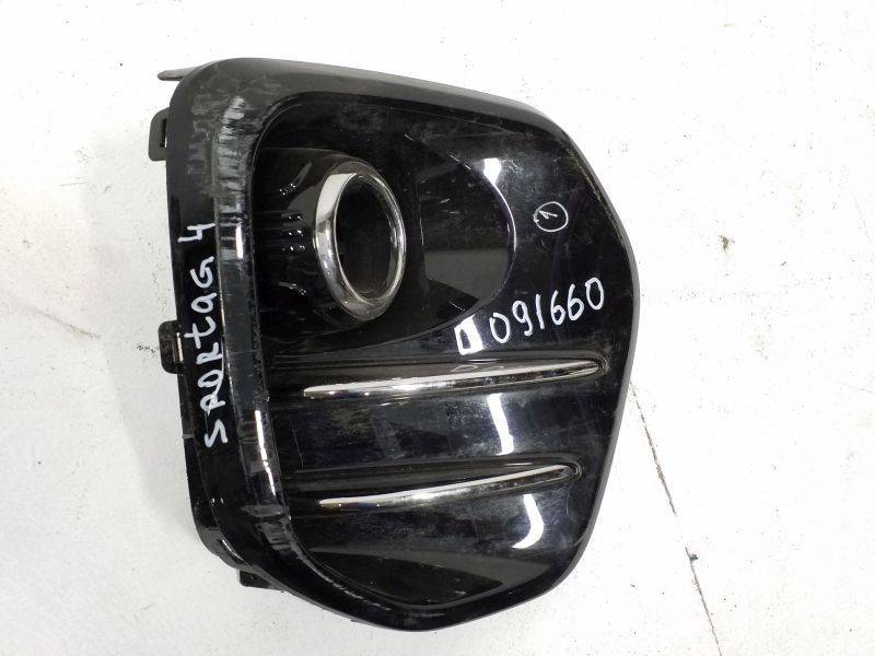 Накладка переднего бампера правая