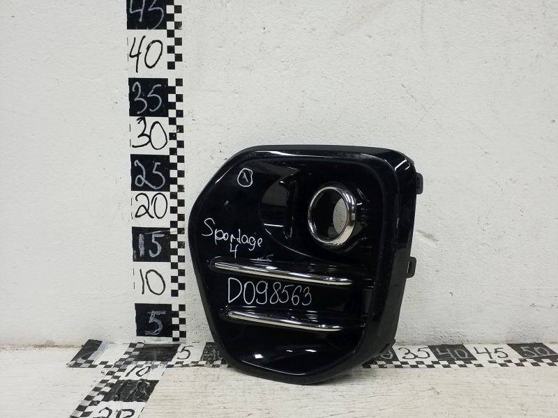 Накладка переднего бампера левая