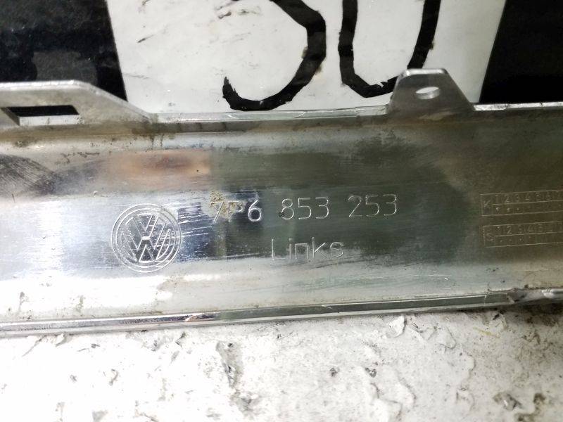 Накладка переднего бампера левая