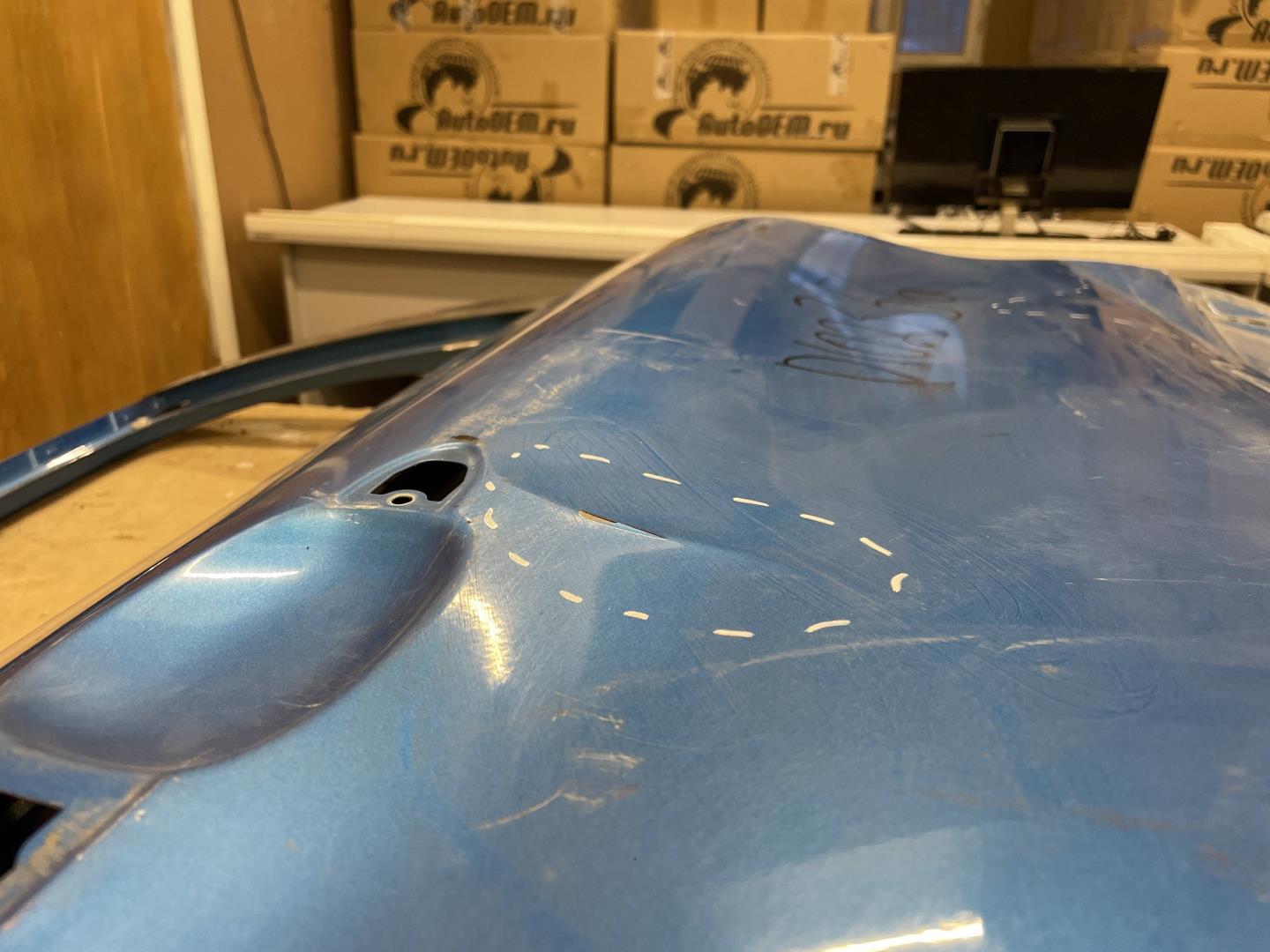 Дверь задняя правая