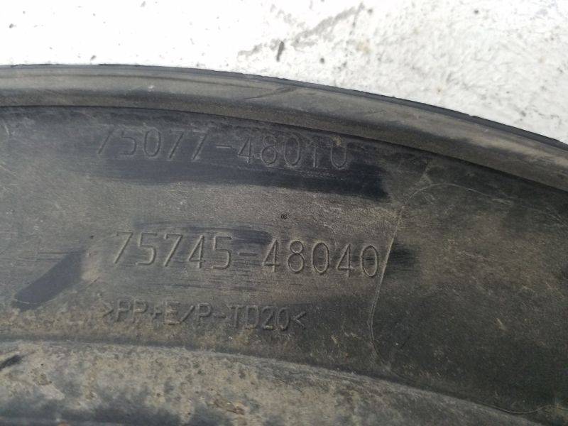 Накладка заднего крыла правого