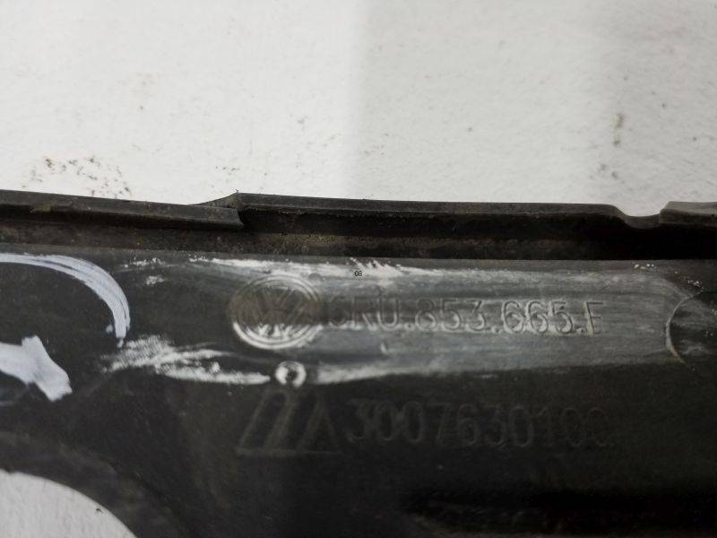 Накладка переднего бампера левая