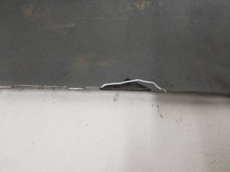 Накладка заднего бампера