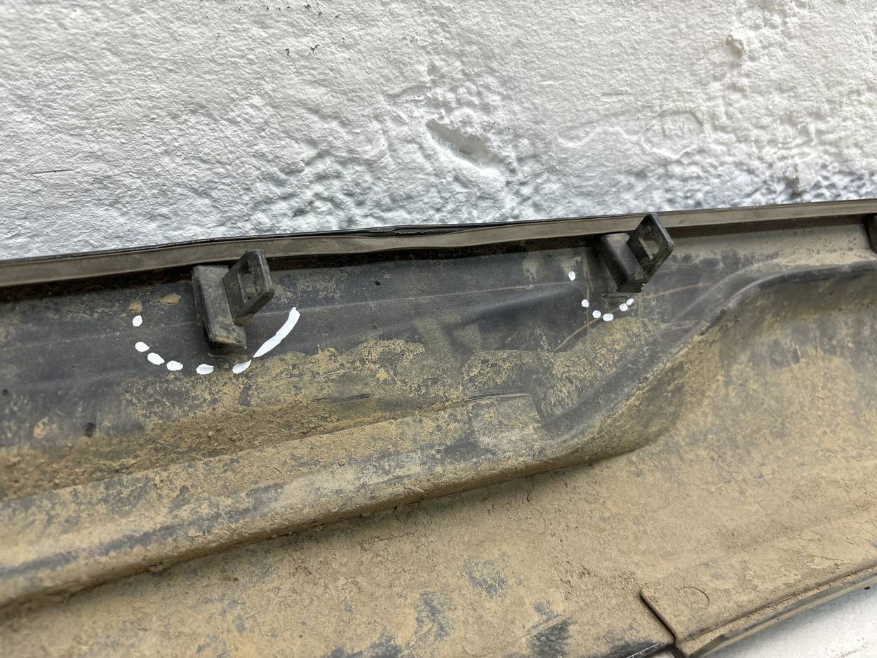 Накладка заднего бампера