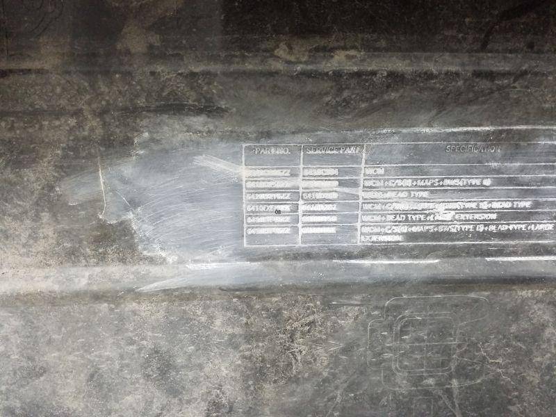 Бампер задний