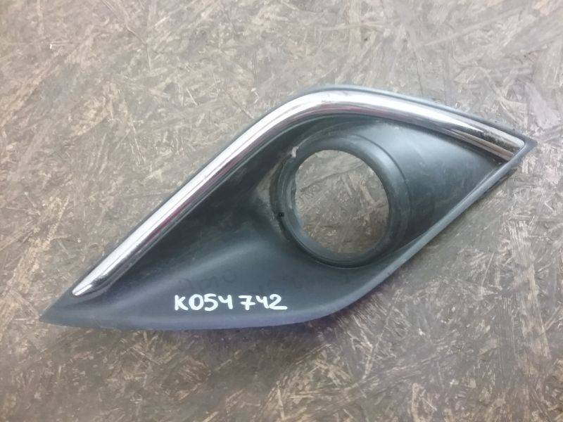 Накладка переднего бампера левая