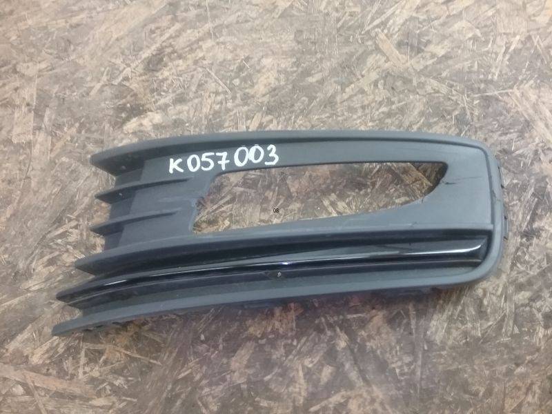 Накладка переднего бампера левая