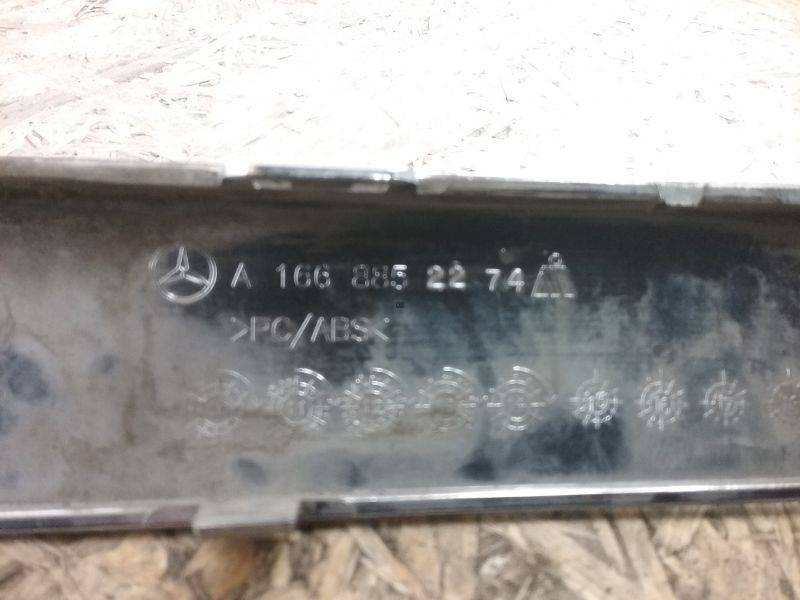 Накладка заднего бампера