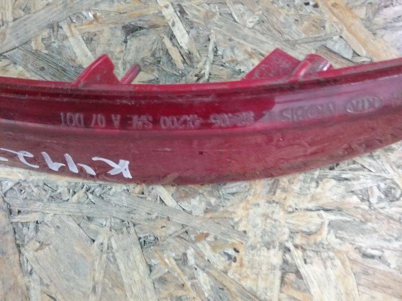 Отражатель в бампер задний левый