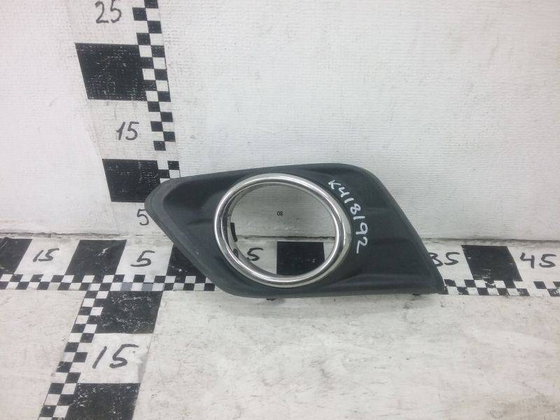 Накладка переднего бампера левая