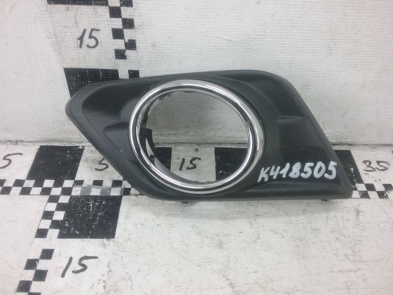 Накладка переднего бампера левая