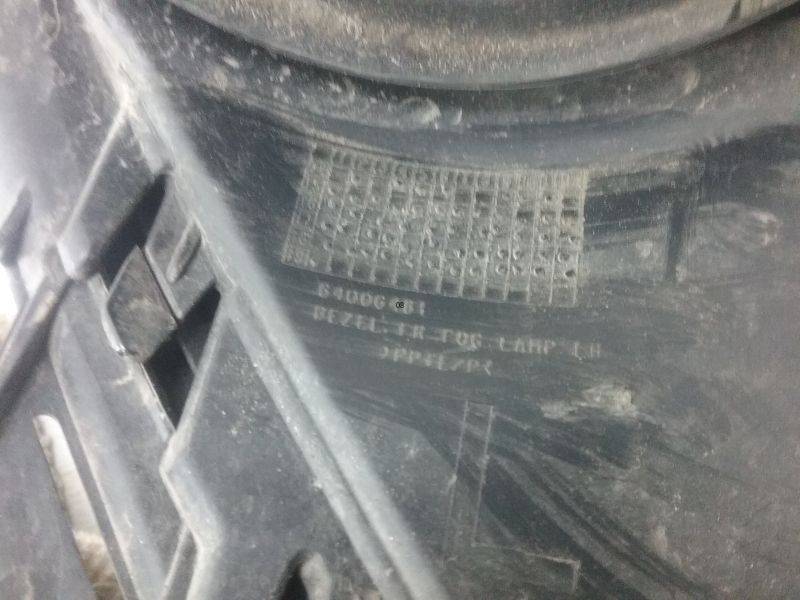 Накладка переднего бампера левая