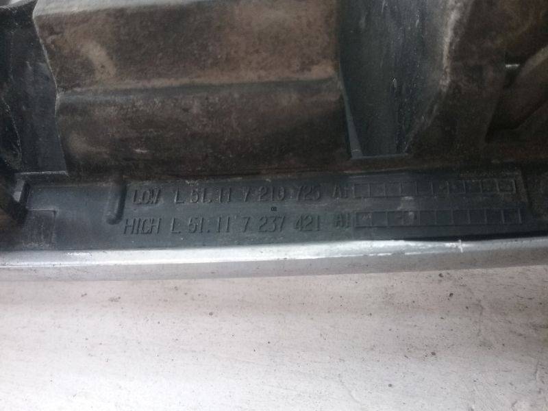 Решетка радиатора левая