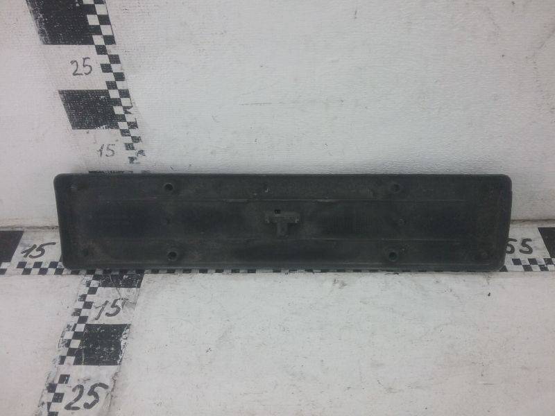 Накладка переднего бампера под номер