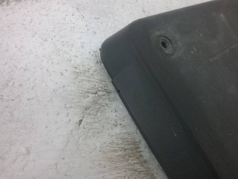 Накладка переднего бампера под номер