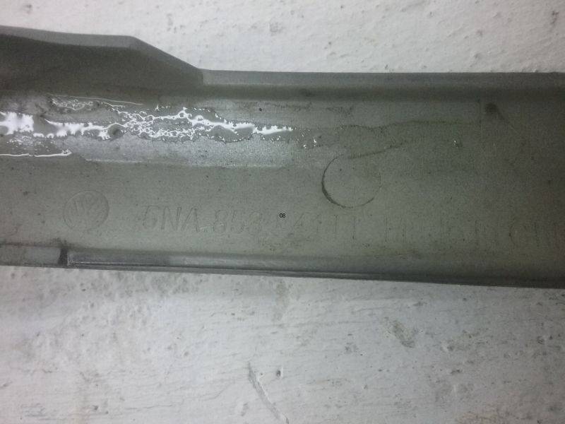 Накладка заднего бампера левая