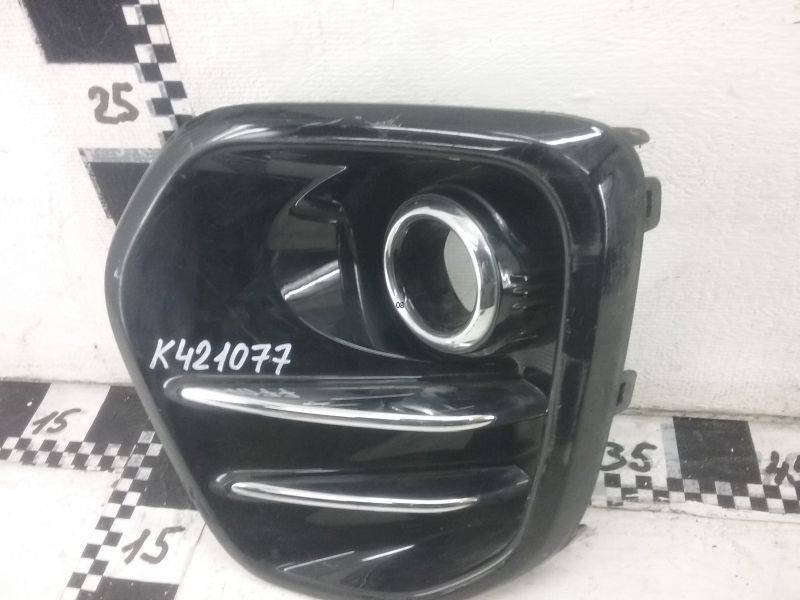 Накладка переднего бампера левая