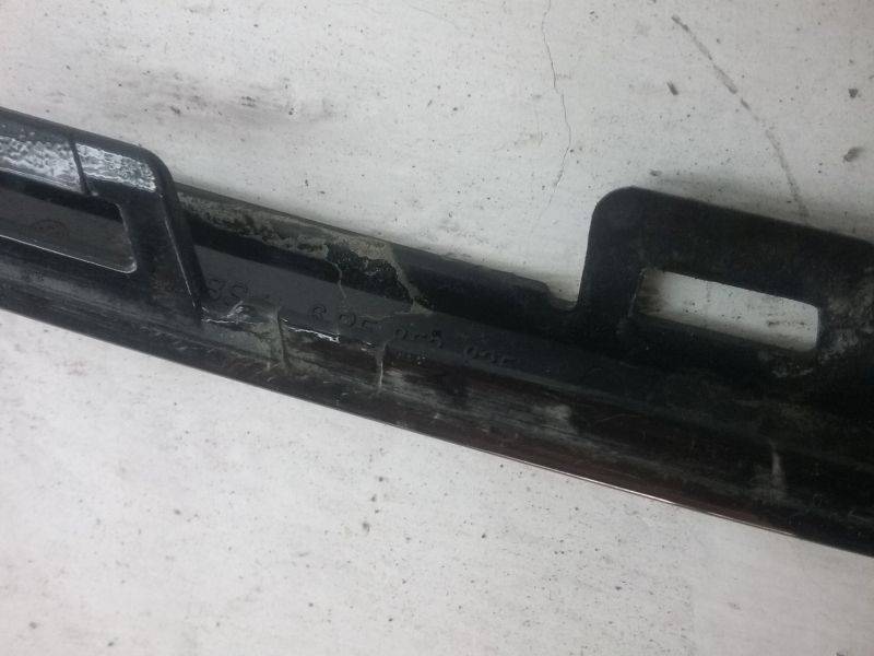 Накладка заднего бампера