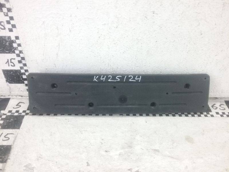 Накладка переднего бампера под номер