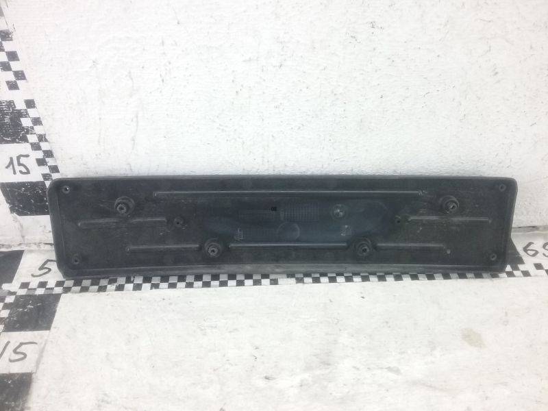 Накладка переднего бампера под номер