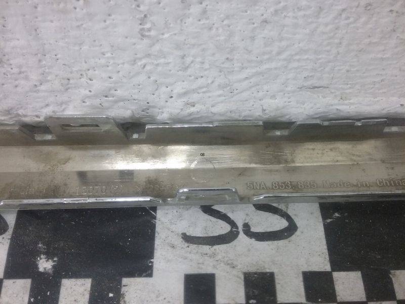 Накладка заднего бампера