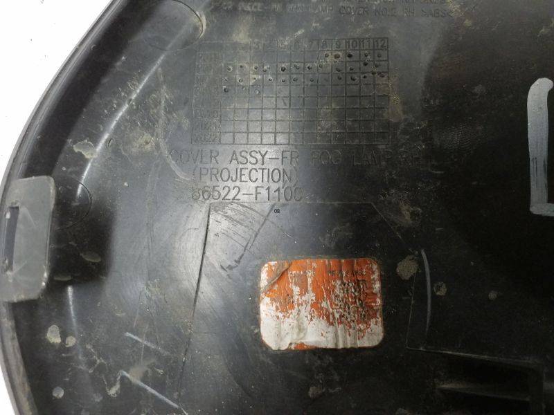 Накладка переднего бампера правая