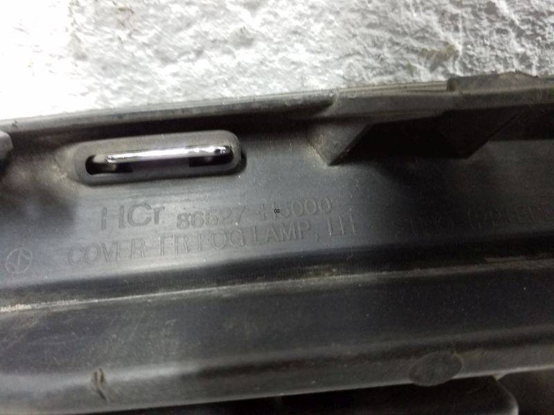 Накладка переднего бампера левая