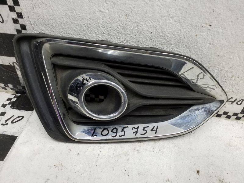 Накладка переднего бампера левая