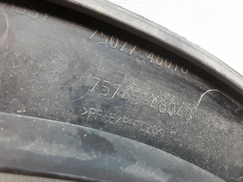 Накладка заднего крыла правого