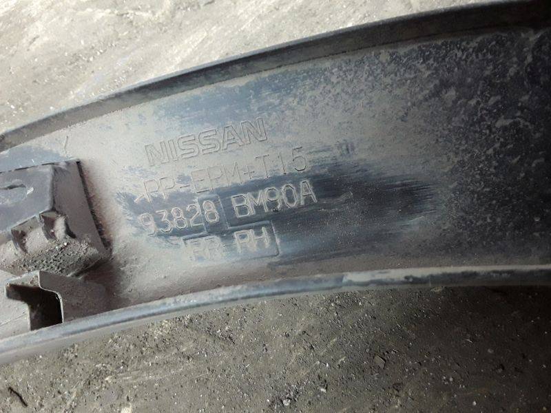 Накладка заднего крыла правого