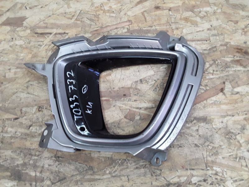 Накладка переднего бампера левая