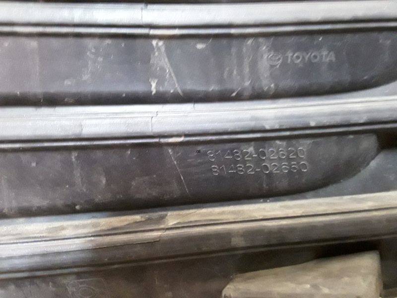 Накладка переднего бампера левая