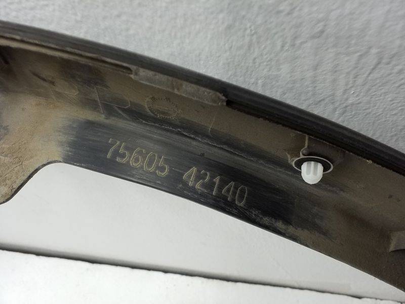 Накладка заднего крыла правого