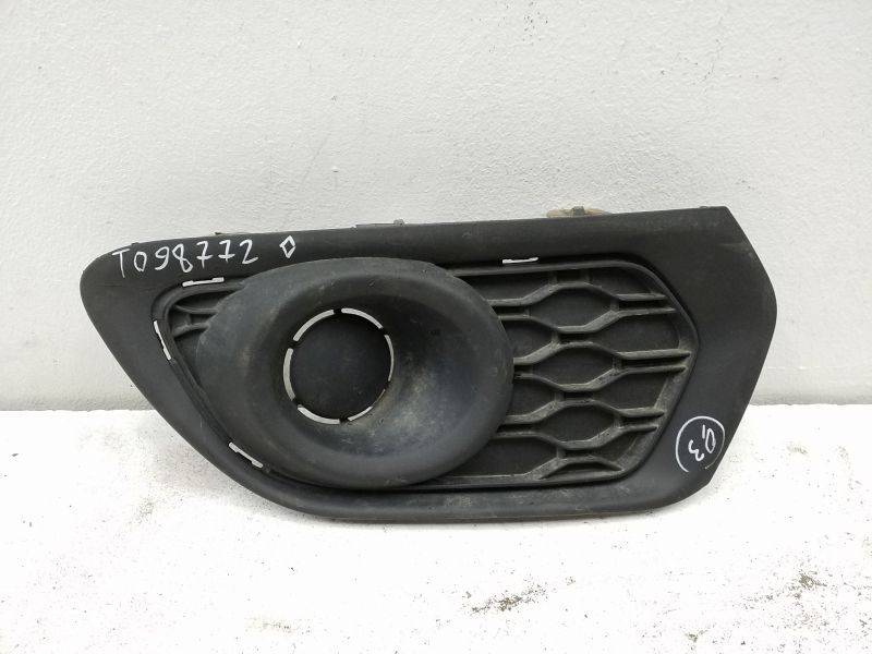 Накладка переднего бампера левая