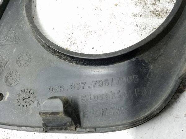 Накладка переднего бампера правая