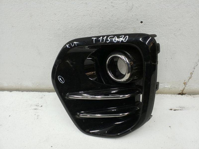 Накладка переднего бампера левая