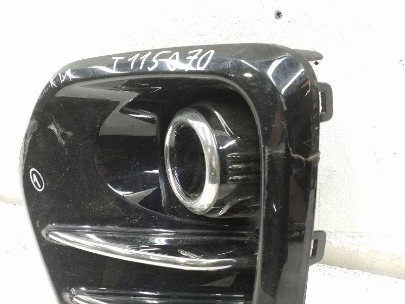 Накладка переднего бампера левая