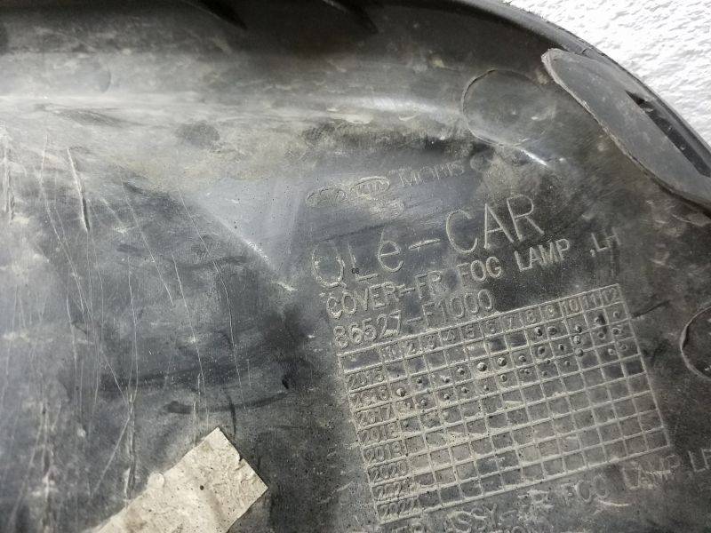 Накладка переднего бампера левая