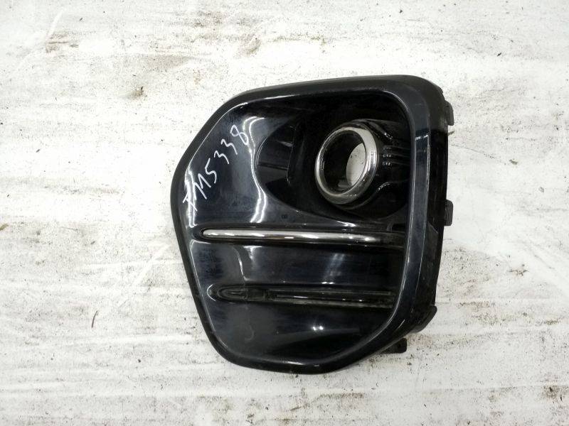 Накладка переднего бампера левая