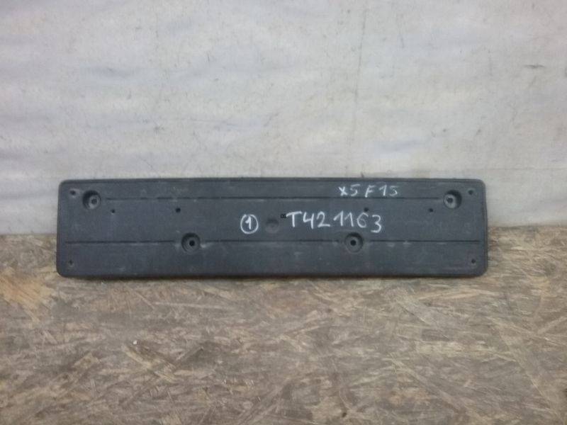 Накладка переднего бампера под номер