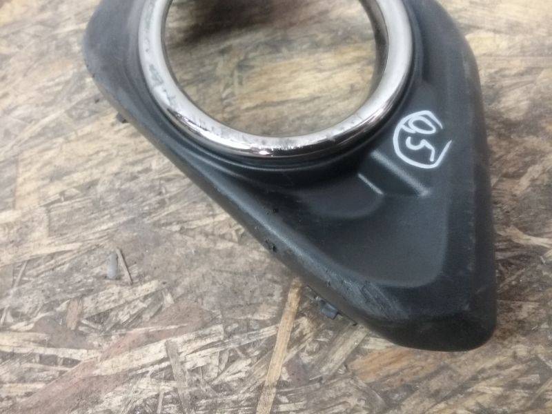 Накладка переднего бампера левая