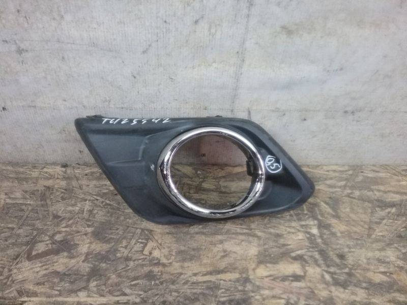 Накладка переднего бампера левая