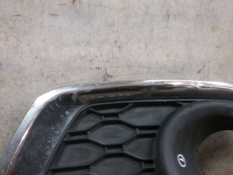 Накладка переднего бампера левая