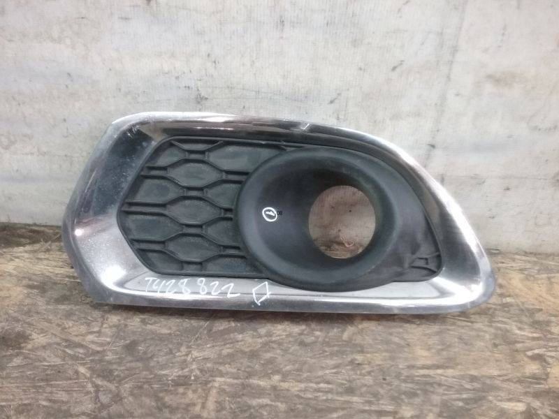 Накладка переднего бампера левая