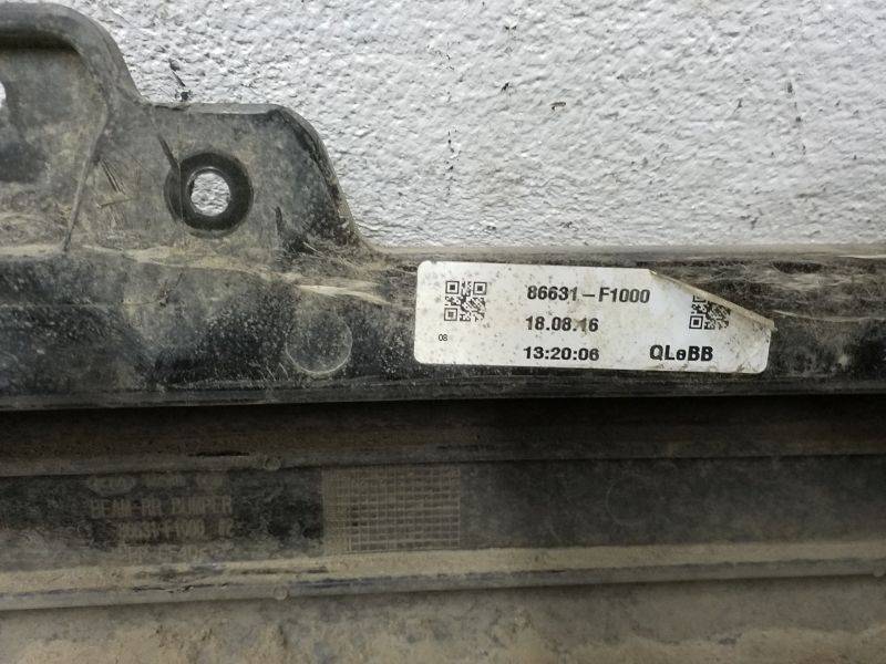 Усилитель заднего бампера