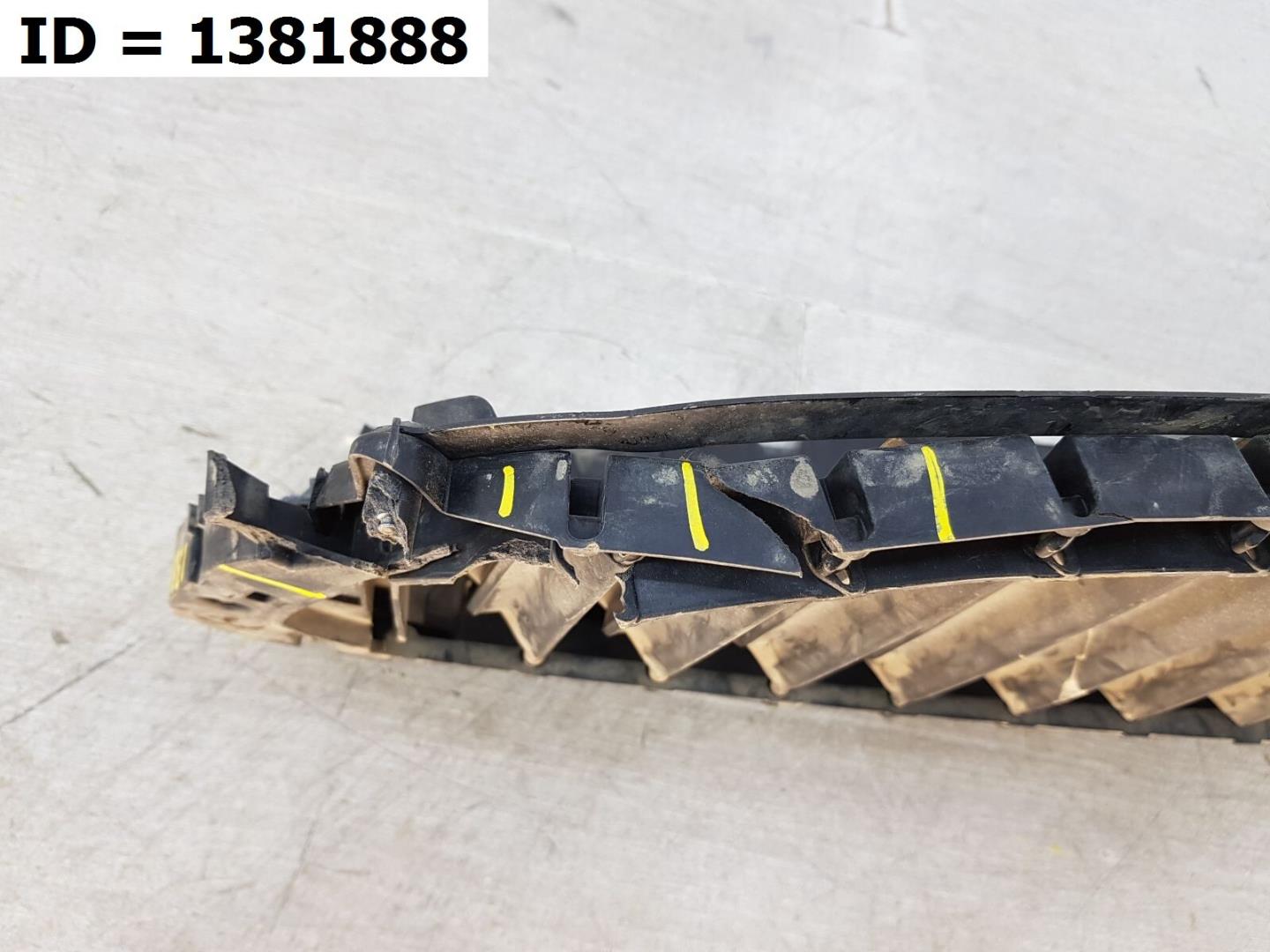 Жалюзи (воздуховод) бампера переднего