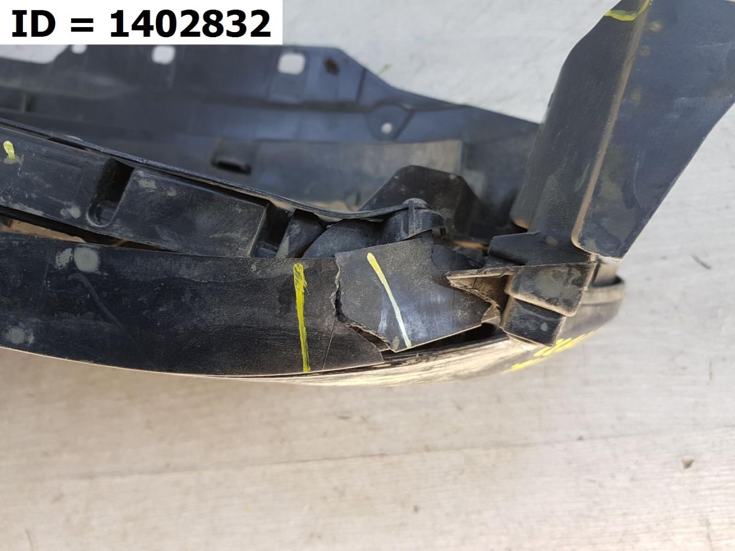 Жалюзи (воздуховод) бампера переднего