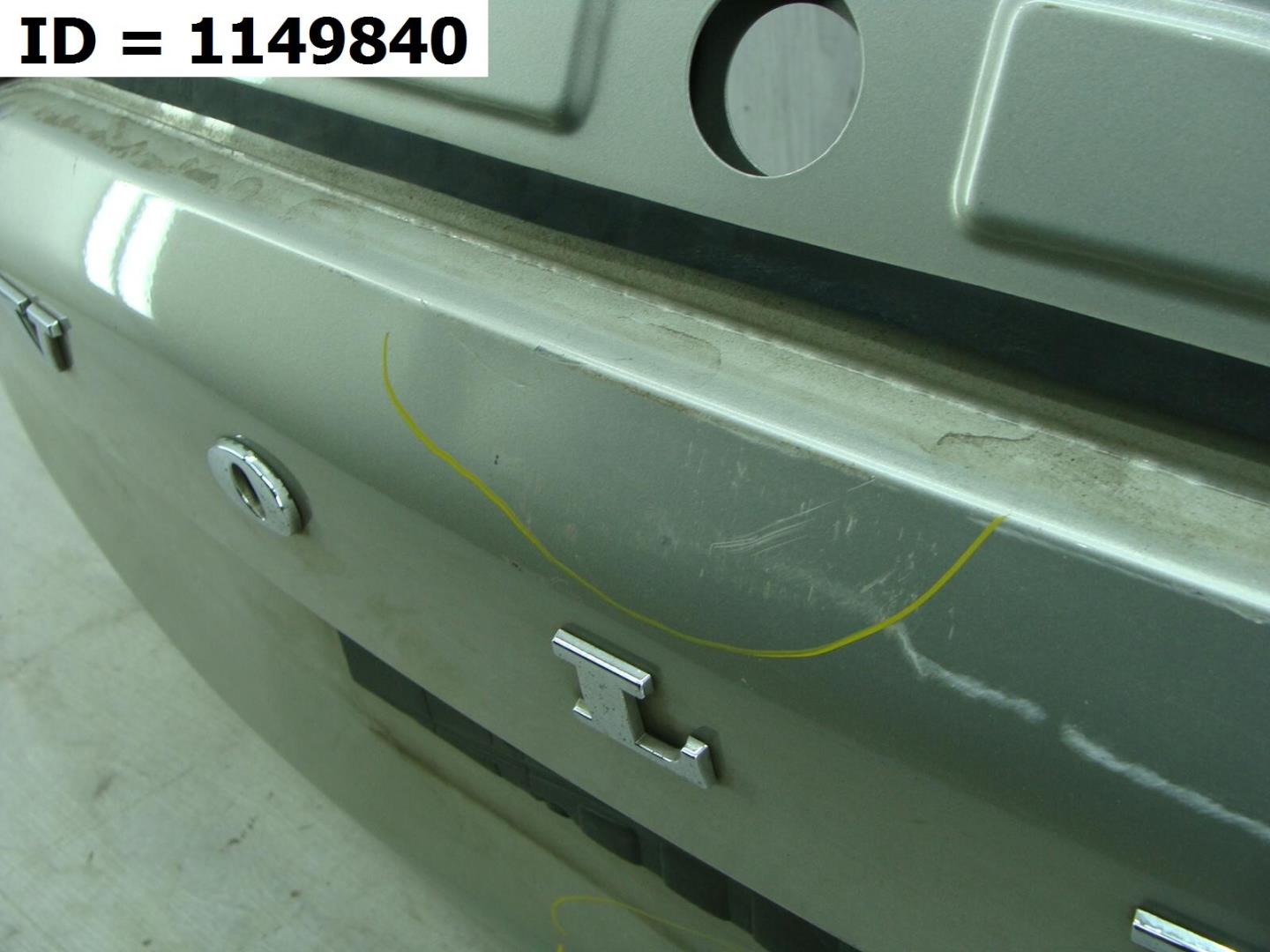 Крышка багажника