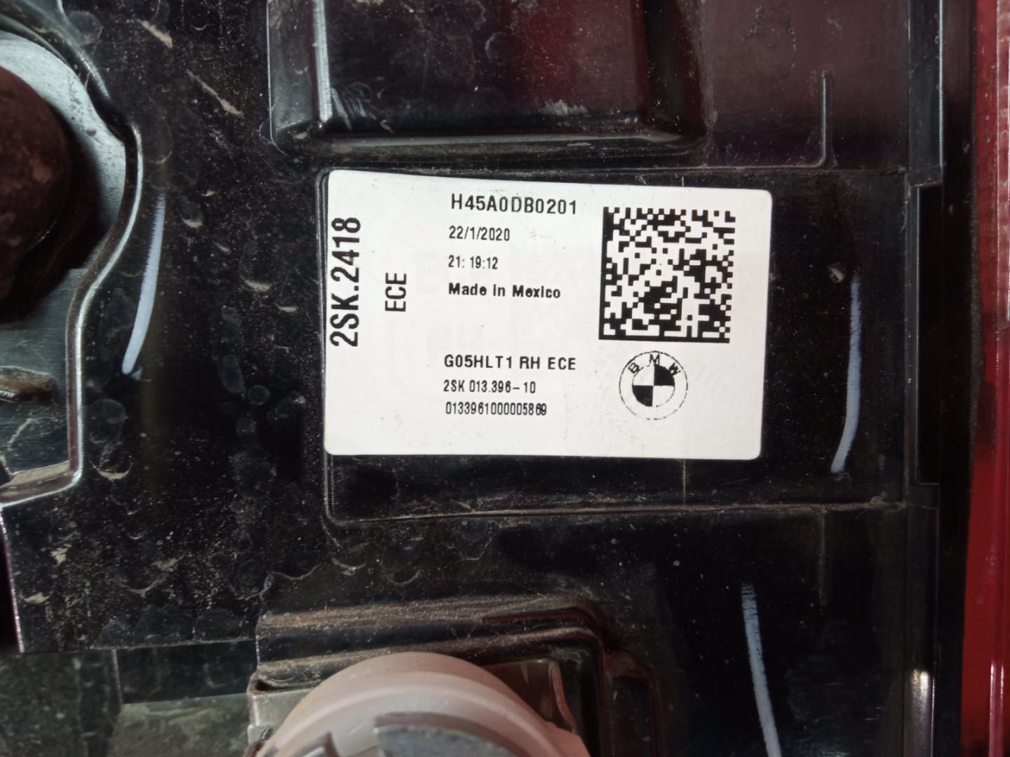 Фонарь задний